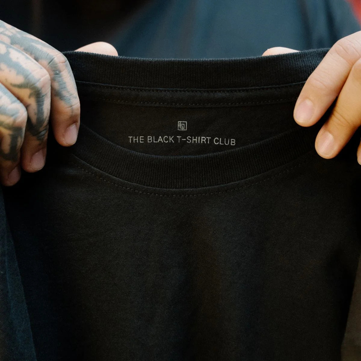 Cuello Redondo Classic Fit - Pack 3x Playeras Negras Premium