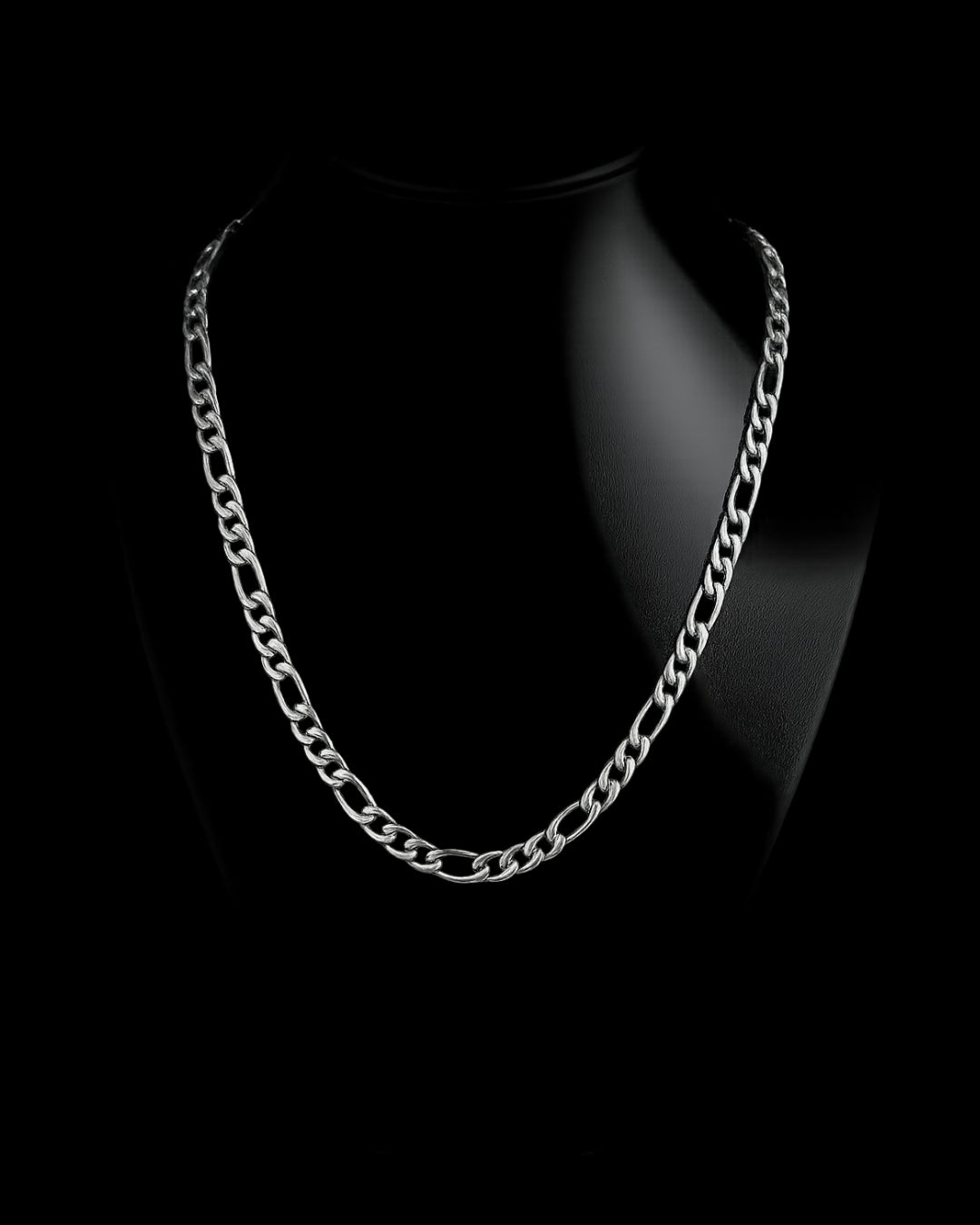 Cadena Fígaro de Plata Pura .925