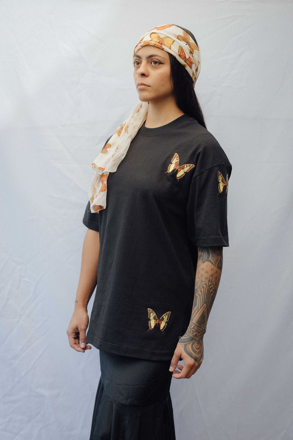 PREVENTA Mariposa - Black Canvas 02: Soy de México -  Oversized Heavy Weight