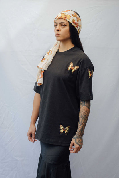 PREVENTA Mariposa - Black Canvas 02: Soy de México -  Oversized Heavy Weight