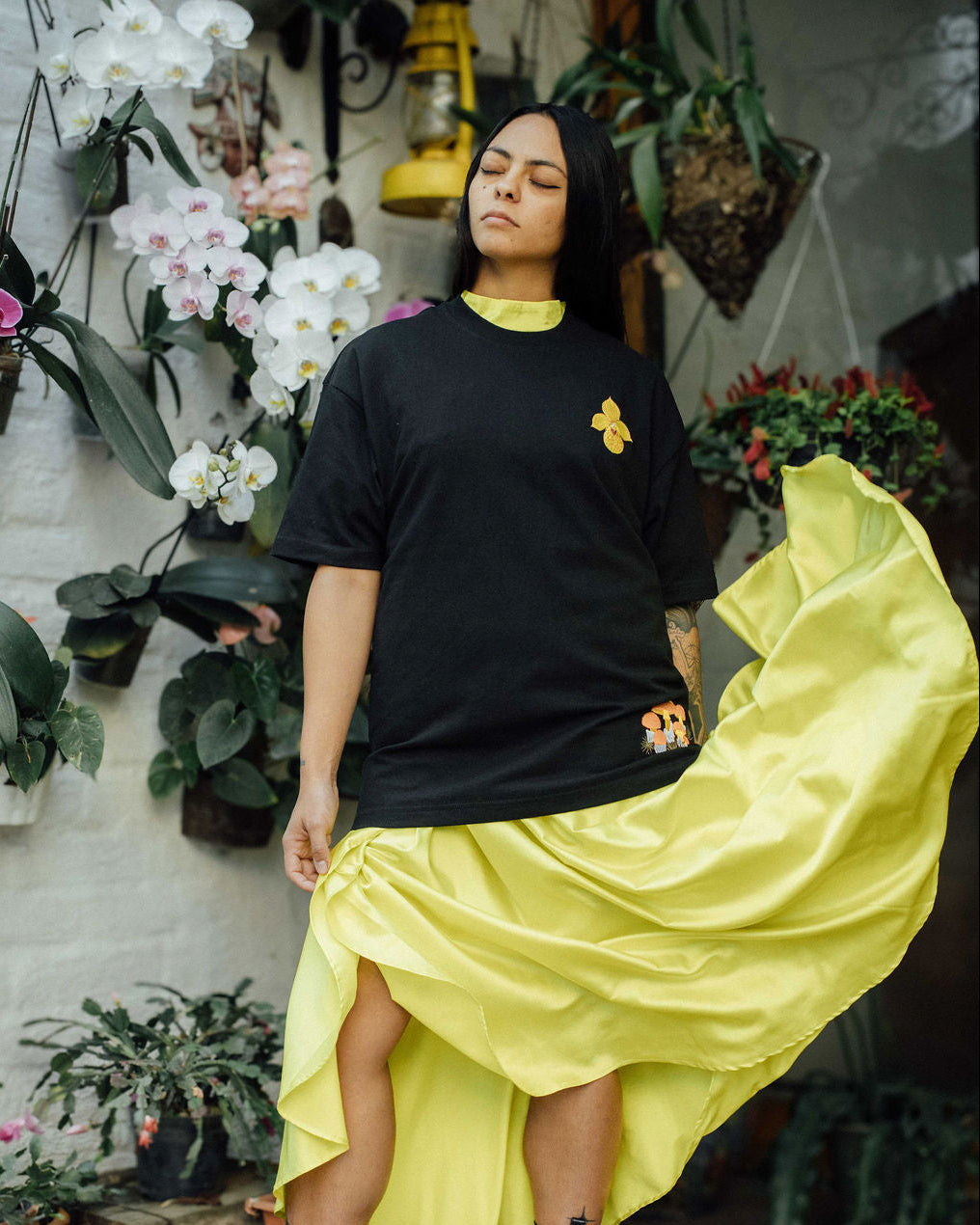 PREVENTA Orquídea - Black Canvas 02: Soy de México -  Oversized Heavy Weight