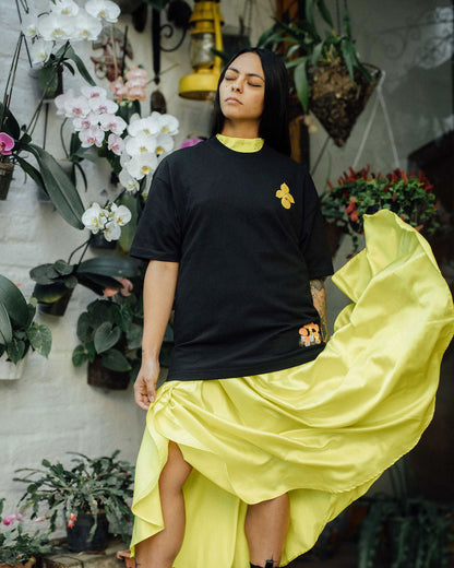 PREVENTA Orquídea - Black Canvas 02: Soy de México -  Oversized Heavy Weight