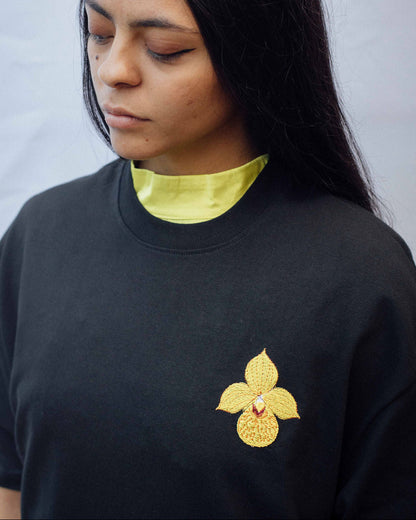 PREVENTA Orquídea - Black Canvas 02: Soy de México -  Oversized Heavy Weight