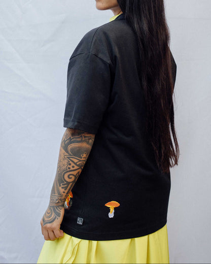 PREVENTA Orquídea - Black Canvas 02: Soy de México -  Oversized Heavy Weight