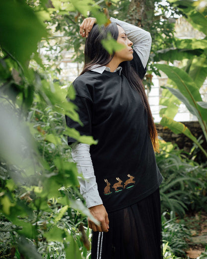 PREVENTA Liebre - Black Canvas 02: Soy de México -  Oversized Heavy Weight