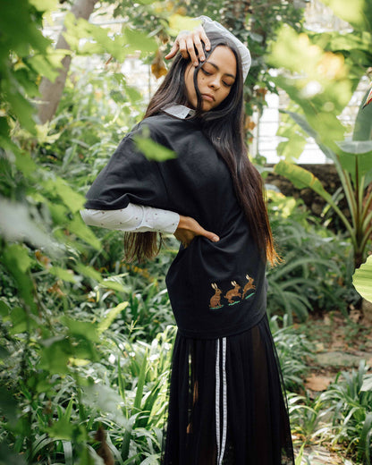 PREVENTA Liebre - Black Canvas 02: Soy de México -  Oversized Heavy Weight