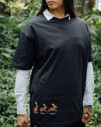 PREVENTA Liebre - Black Canvas 02: Soy de México -  Oversized Heavy Weight