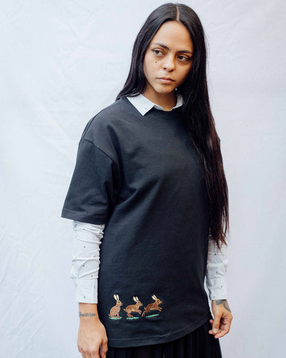 PREVENTA Liebre - Black Canvas 02: Soy de México -  Oversized Heavy Weight