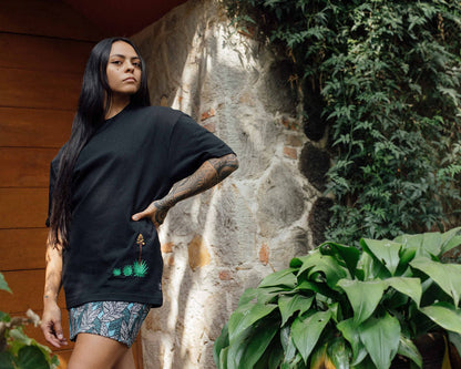 PREVENTA Maguey - Black Canvas 02: Soy de México -  Oversized Heavy Weight