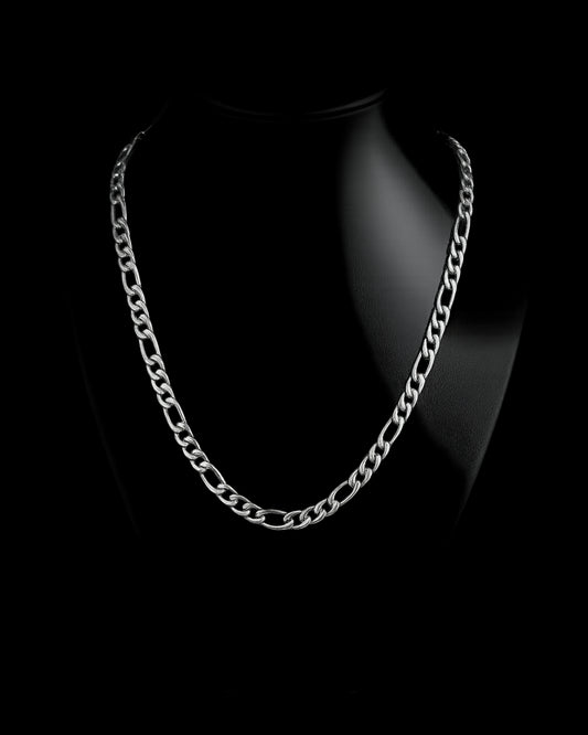 Cadena Fígaro de Plata Pura .925